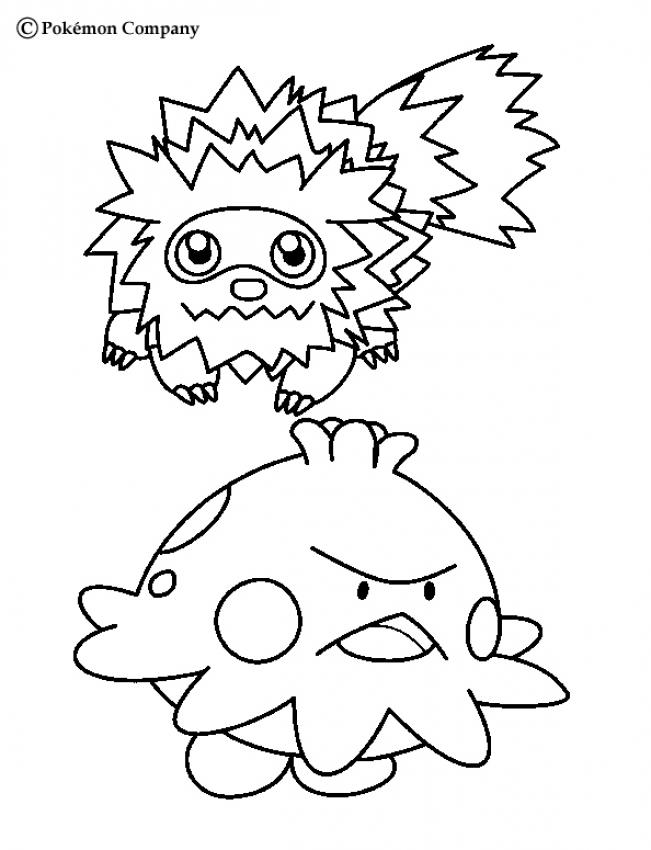 Desenhos para colorir de blaziken nervoso 