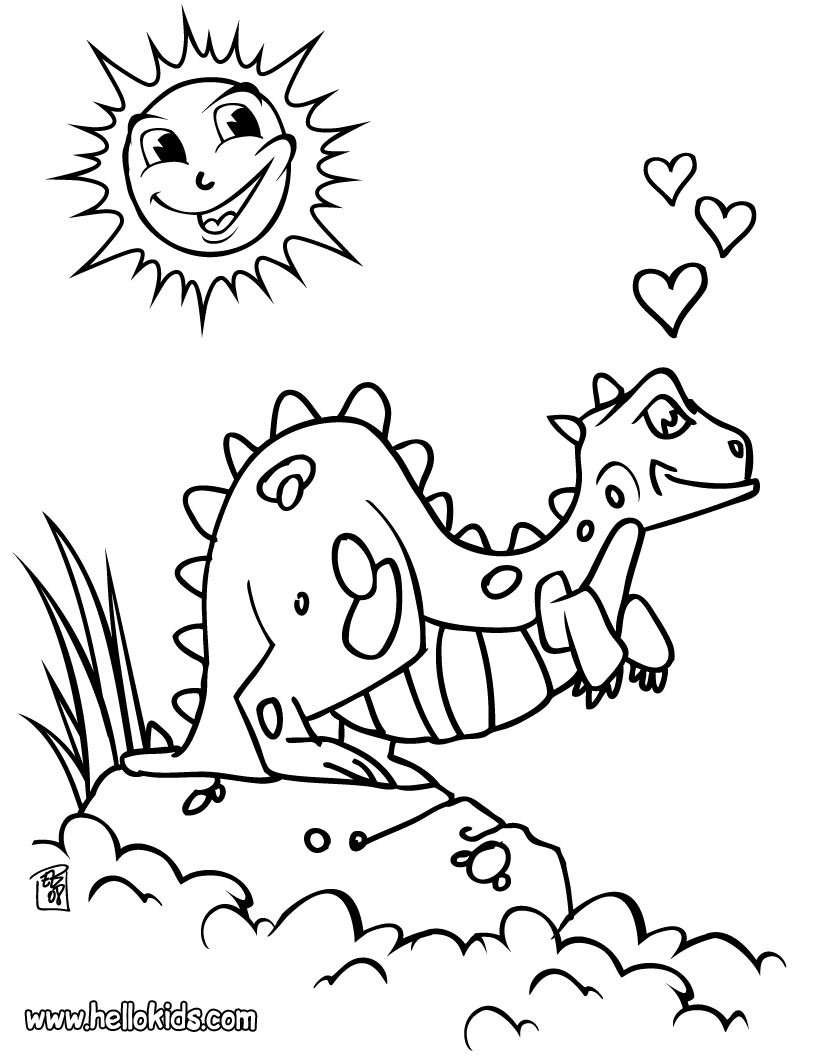 desenho dinossauro