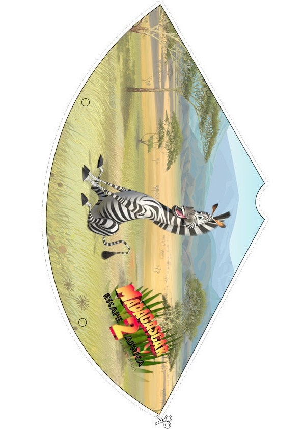 Madagascar 2: chapél de aniversario da Marty,a zebra