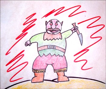 Como desenhar um Ogro