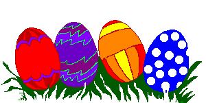 GIFs animados de ovos de Páscoa