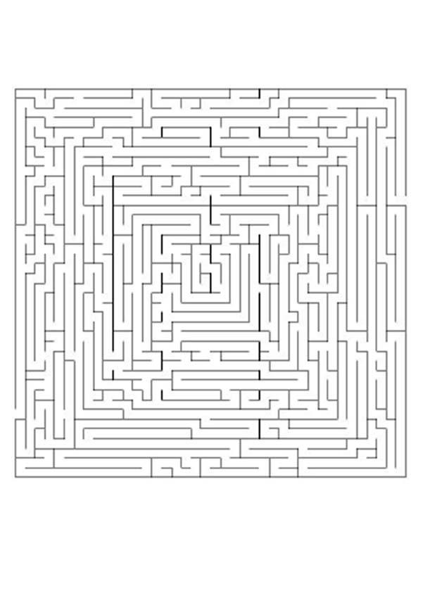 Labirinto difícil: CONCENTRE-SE!