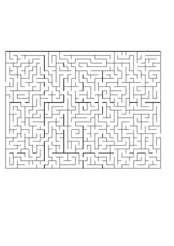Labirinto difícil: QUAL O CAMINHO?