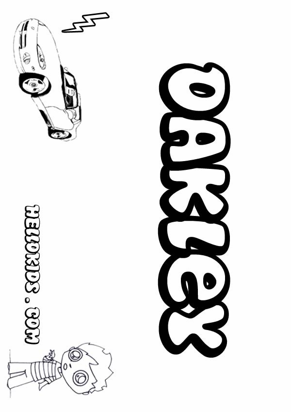 Desenhos para colorir de oakley -pt.hellokids.com
