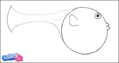 Como desenhar um baiacu