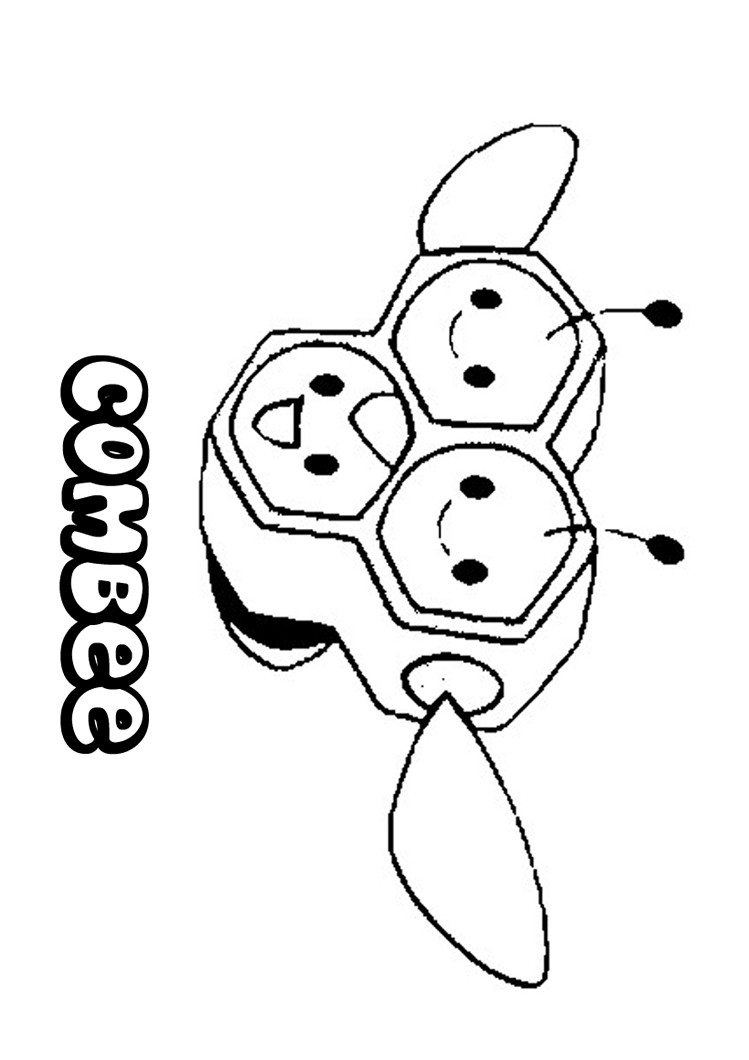 Desenhos para colorir de desenho do combee para colorir