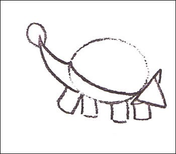 Como desenhar um anquilossauro