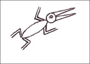 Como desenhar um Pterodáctilo