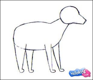 Como desenhar um cachorro?