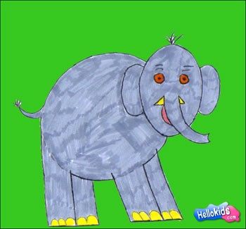 Como desenhar um elefante