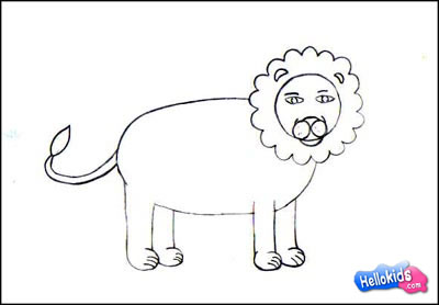 Como desenhar um Leão