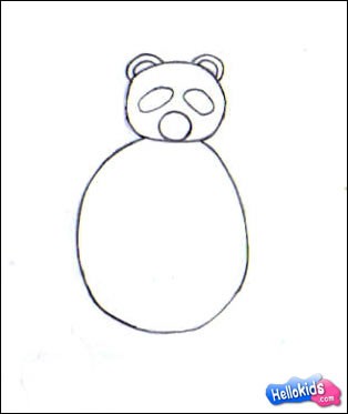 Como desenhar um panda-gigante  Tutorial de desenho passo a passo