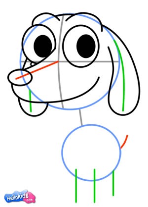 Como desenhar um lindo cachorro