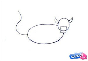 Como desenhar uma vaca