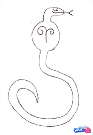 Desenho de cobra  Desenho Para Desenhar