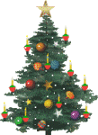 Animações gratuitas de árvores de Natal