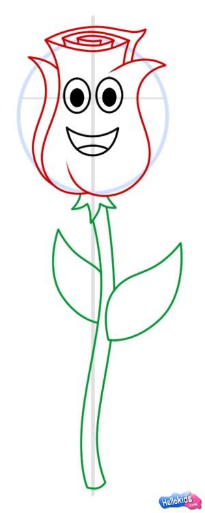 Como desenhar uma rosa