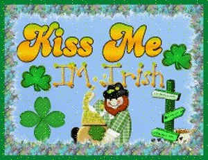 Kiss me I'm Irish brilhante