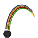 GIF animado de um arco-íris