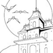 Desenhos de CASTELOS MAL ASSOMBRADOS para colorir