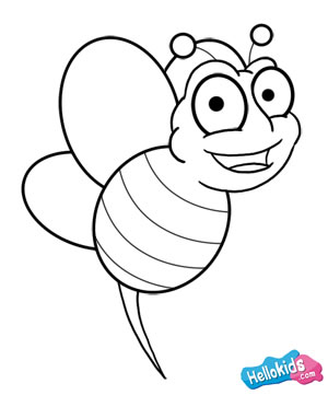 Como desenhar uma abelha