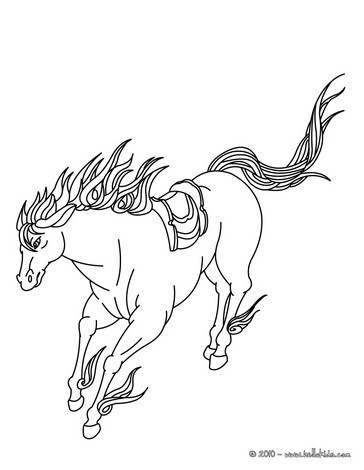 Como desenhar um cavalo selvagem 