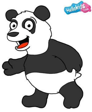 Como desenhar um panda