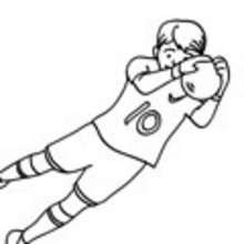 Desenhos de FUTEBOL para colorir