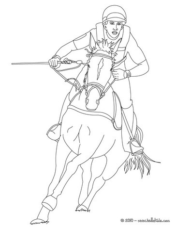 Desenho Cavalos on Cavalo Para Colorir   Desenhos De Competi    Es De Cavalo Para Colorir