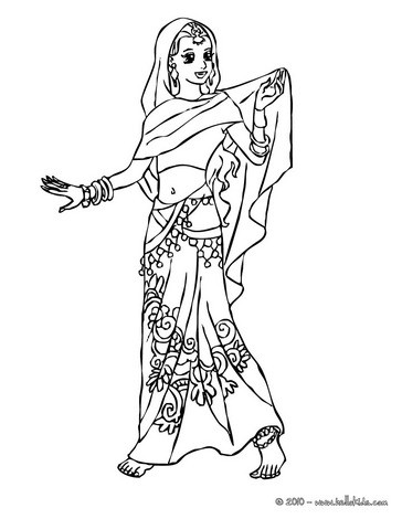 Desenho Manga on Inca Para Colorir Desenho De Uma Princesa Inca Para Colorir Desenho