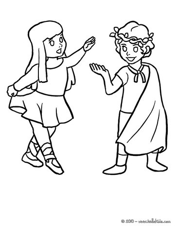 Desenhos para colorir de desenho de uma aula de teatro para