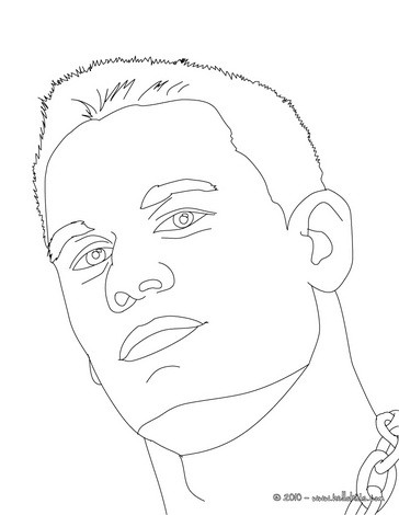 Desenho Computador on Desenhos De Wrestling Para Colorir   Desenho Do Campe  O John Cena