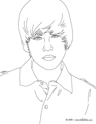 Desenho on Desenho Do Justin Bieber Para Colorir   Desenhos Do Justin Bieber Para