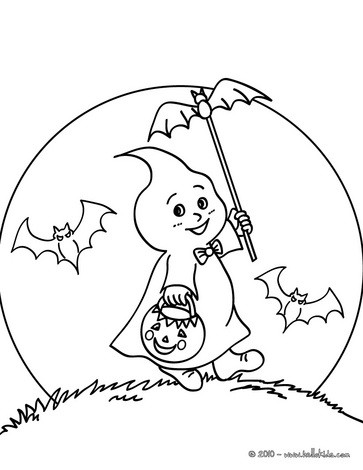 Desenhos para colorir de fantasmas e morcegos de halloween a4 para crianças  e adultos