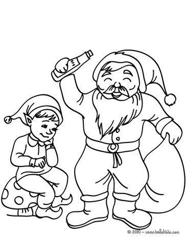 Jogos de Colorir o Papai Noel no Jogos 360