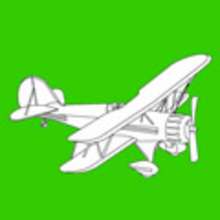 Desenhos de AVIÕES para colorir