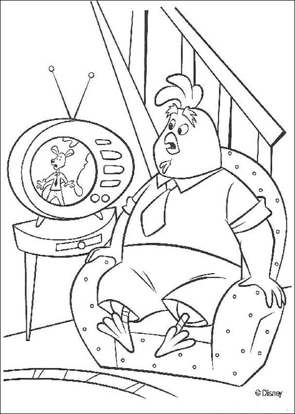kids watching tv coloring pages - photo #14