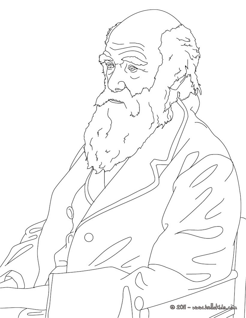 Desenho de Darwin para Colorir - Colorir.com