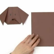 Origami de Cachorro
