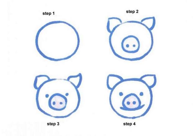 COMO DESENHAR um PORCO 🐷