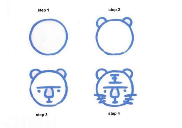 Como desenhar um tigre