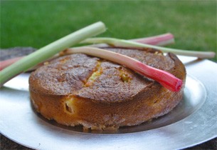 Gâteau tendre à la rhubarbe - L'Heure des Mamans - Ateliers - Mercredis créatifs - Cuisine créative