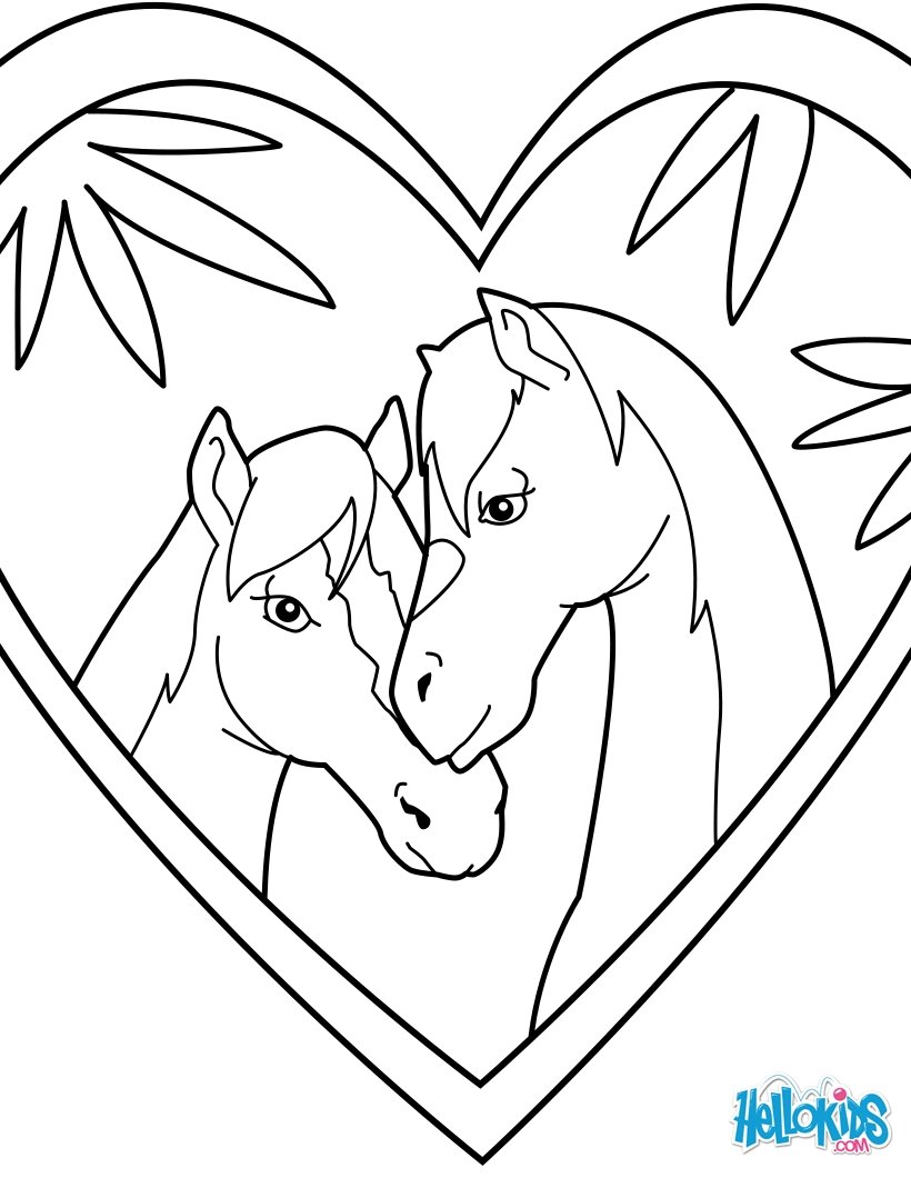 86 Desenhos de Cavalos para Colorir - Amor de Papéis