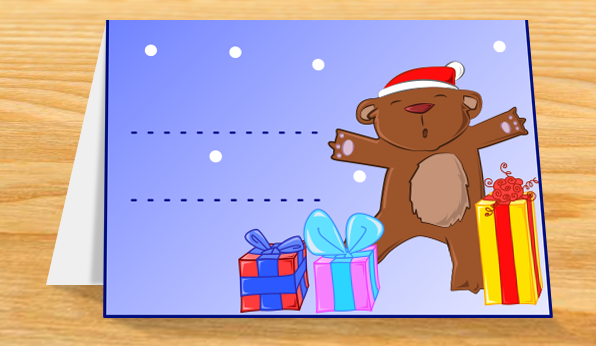 Teddy Bear & Árvore de Natal