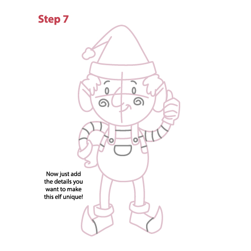 Tuto de dessin : Christmas Elf