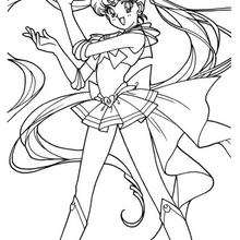 A linda Guerreira Sailor Moon
