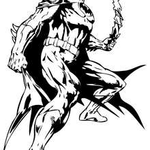 Batman com seu Bat-Bumerangue
