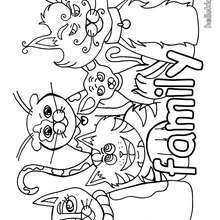 Desenhos para colorir de desenho de um gato com um rato para