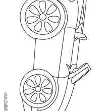 Desenhos para colorir de desenho de um carro esportivo para