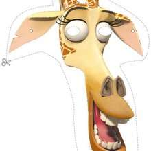 Madagascar 2: máscara da Melman, a girafa